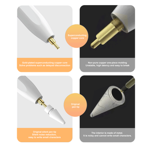 Stylo crayon de charge magnétique sans fil stylet actif avec rejet de paume <span class=keywords><strong>pour</strong></span> <span class=keywords><strong>iPad</strong></span> Air 11 et 13 pouces (M2) 2024 - Product Image 2
