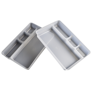ถาดพลาสติกสุญญากาศแบบสี่ช่องสำหรับบรรจุภัณฑ์ - Product Image 1