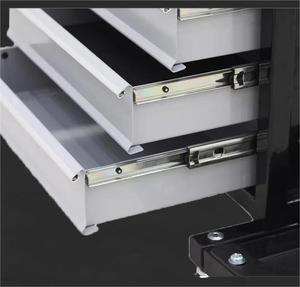 Gabinete Rodante Profesional de 3 Cajones <span class=keywords><strong>para</strong></span> Mecánicos, Personalización OEM, Almacenamiento de Herramientas de Reparación Automotriz, <span class=keywords><strong>Taller</strong></span> Móvil, 68cm - Product Image 6