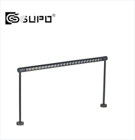 Spot LED mural pour vitrine de bijoux, éclairage de vitrine en verre, lampe de présentation sur pied long, éclairage de vitrine pour galerie et musée