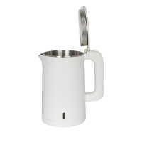 Bouilloire électrique sans fil portable en acier inoxydable 304, capacité de 1 L, arrêt automatique, protection contre l'ébullition à sec, température 220 V