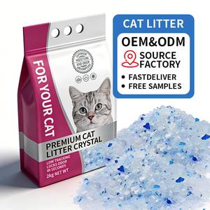 Arena para Gatos de Gel de Sílice de Alta Calidad, ODM, Sin Polvo, Fuerte Absorción de Agua, Logotipo Personalizado, Directo de Fábrica, Alto Valor - Product Image 1