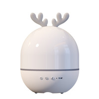Projecteur d'étoiles Lapin Fée avec machine à bruit blanc, veilleuse musicale, haut-parleurs intelligents et veilleuse murale sonore