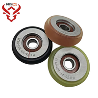 Rouleau de guidage d'ascenseur Xizi 76*21mm avec roulement 6203, rouleau de guidage pour cabine et contrepoids