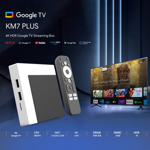 Topleo-Dispositivo de <span class=keywords><strong>Tv</strong></span> inteligente <span class=keywords><strong>km7</strong></span> <span class=keywords><strong>plus</strong></span>, decodificador con Wifi de doble banda, 8k, 2gb, 16gb, ATV, android 11, <span class=keywords><strong>mecool</strong></span>, android - Product Image 2