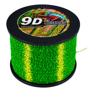 Ligne de pêche en nylon camouflage 9D Magical Spots, invisible sous l'eau, haute résistance à l'abrasion, ligne en nylon à longue portée, 105M-10 - Product Image 1