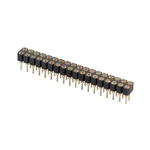 FPIC pogo 2pins to 48 pins connectors PCB board electronics spare parts 2.54mm pitch DIP pin headers