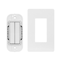 Interrupteur à bouton poussoir cinétique BLE, auto-alimenté, télécommande murale sans remplacement de batterie pour l'éclairage LED via le réseau maillé