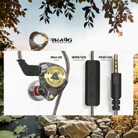 Écouteurs filaires dynamiques HIFI Bass 3,5 mm, intra-auriculaires, moniteur sport, étanches IPX-4, codecs LHDC, sans réduction de bruit