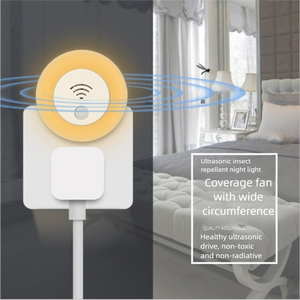 Luz Nocturna Multifuncional Portátil, Inofensiva para Bebés, Repelente Ultrasónico Contra Ratones, Hormigas y Mosquitos, Superventas - Product Image 5