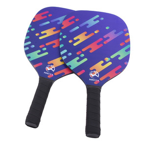 Raquettes de pickleball Maicca, forme standard, bois de peuplier, antidérapantes, sports de plein air, divertissement - Product Image 1