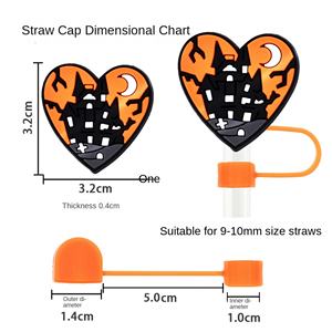หมวกฟางคุณภาพสูงสำหรับฮาโลวีน ขนาด 10 มม. ของตกแต่งปาร์ตี้อเนกประสงค์ ป้องกันฝุ่น ทำจากยางพลาสติกนิ่ม - Product Image 2