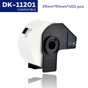 DK1201 DK11201 Etiqueta de código de barras DK 1201 Etiquetas de dirección de envío térmicas autoadhesivas Rollo de etiquetas adhesivas para <span class=keywords><strong>impresora</strong></span> de etiquetas de 21/2 "para <span class=keywords><strong>impresora</strong></span> de etiquetas de 1/2" - Product Image 2