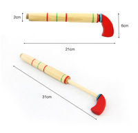 Jouets pistolets à bouchons en bois classiques traditionnels, écologiques, en forme de dessin animé, avec son personnalisé, certifiés CE, pour enfants et familles