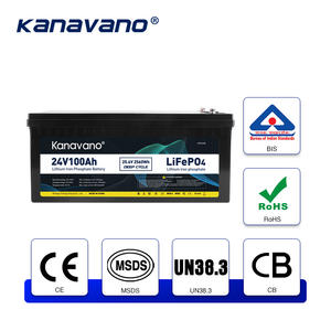 Venta Directa de Fábrica, Batería Marina de Ciclo Profundo de 24v 100ah, Paquete de Baterías Lifepo4 de 24v 100ah con Control por Aplicación - Product Image 5