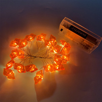 Guirlande lumineuse rouge en forme de coeur à piles Twinkle Fairy String Lights pour la décoration de salle de mariage de la Saint-Valentin
