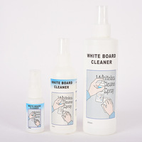 Nouveau spray nettoyant liquide pour tableau blanc effaçable à sec de 100ml avec boîte en papier
