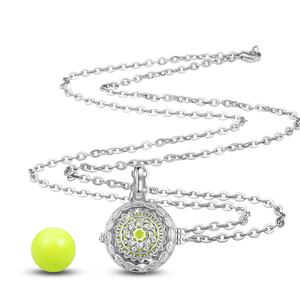 <span class=keywords><strong>Collana</strong></span> con Bola Musicale Messicana Harmony Chime per Neonati, Chiamatrice d'Angeli, Vendita all'Ingrosso - Product Image 1