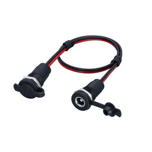 Dc 5.5 2.5 Power Cord With Waterproof Nut And Socket For Electric Bicycles Charging Cable - Product Image 1