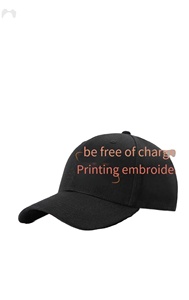 Casquettes de baseball de qualité supérieure, unies, légères, de couleur unie - Product Image 1