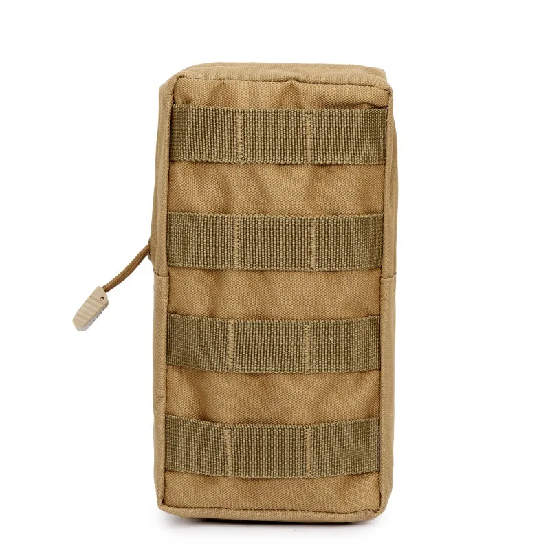 600D chiến thuật Molle Túi nhỏ gọn tiện ích EDC Eo Túi gói nhỏ gọn Chống Nước Màu Đen Multicam