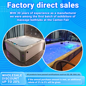 Venta Directa de Fábrica, Jacuzzi Portátil Moderno para 6 Personas, <span class=keywords><strong>Spa</strong></span> Exterior con Hidromasaje, de China - Product Image 4