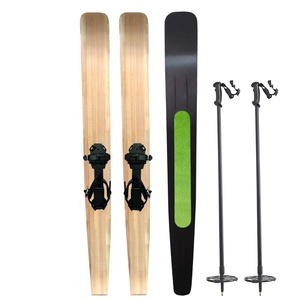 Raquetas de nieve deslizantes HOK ski ancho senderismo escalada piel caminar esquís con encuadernación - Product Image 3