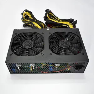 ATX güç kaynağı 3600w grafik kartı PSU sunucu desteği 12 grafik kartı güç