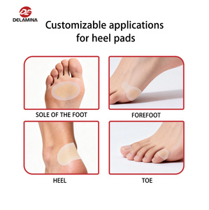 Plester Hidrogel Hidrokoloid Perekat Sendiri untuk Meredakan Nyeri Tumit dan Kaki, Anti-Aus, Tahan Air, Penghilang Rambut, dan Perawatan Luka - Product Image 2