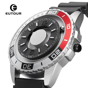 Eutour E025 Magnet uhr Herren Luxusmarke Quarz Armbanduhren Mode Casual Edelstahl Uhr relogio masculino