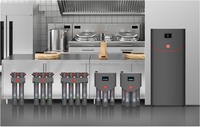 Purificateur d'eau sans réservoir 1200GPD avec système de filtration par osmose inverse à 5 étapes, auto-nettoyant, haut débit pour la maison et l'hôtel