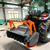 Broyeur forestier Lovin pour tracteur à suspension trois points avec prise de force, accessoires pour mini-chargeur frontal