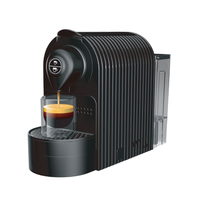 Cafetière instantanée, petits brasseurs à service unique pour le bureau, mini machine à café à capsules portable avec réservoir d'eau de 700ml, 19 bars