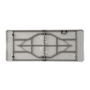 Mesa Plegable de HDPE de 6 pies con Bolsa de Transporte, Impermeable, Fácil de Limpiar, Mesa Portátil para Banquetes, Fiestas al Aire Libre, Bodas y Eventos - Product Image 3