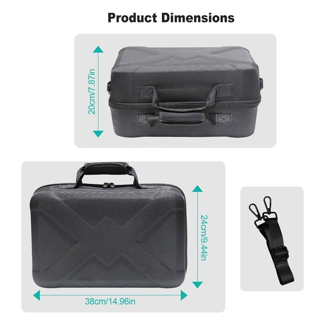 Travel Carrying Case for PS5 Slim Disc Digital Edition Hard Shell Storage Bag