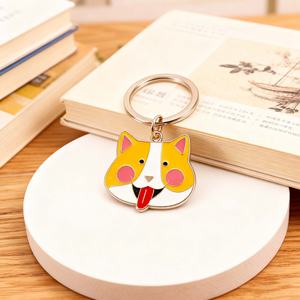 Llavero Personalizado con Diseño de Gato, en Aleación de Zinc con Esmalte Duro, Ideal para Regalos Pequeños, Souvenirs y Productos Promocionales - Product Image 6