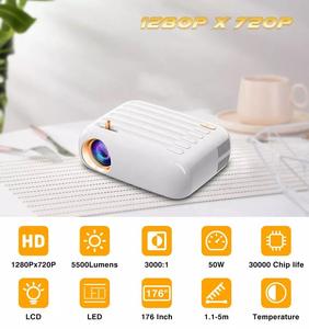 Everycom-miniproyector portátil para cine en casa modelo T3A, dispositivo <span class=keywords><strong>de</strong></span> proyección <span class=keywords><strong>de</strong></span> 1080P con WIFI, compatible con Smart Tv - Product Image 3