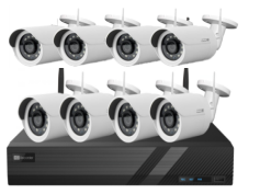 3mp 8ch 4ch Wifi Draadloze Cctv Seucirty Nvr Kits Buiten Nachtzicht Mens & Voertuig Detectie Veiligheid Ip67 Ip Camera - Product Image 2