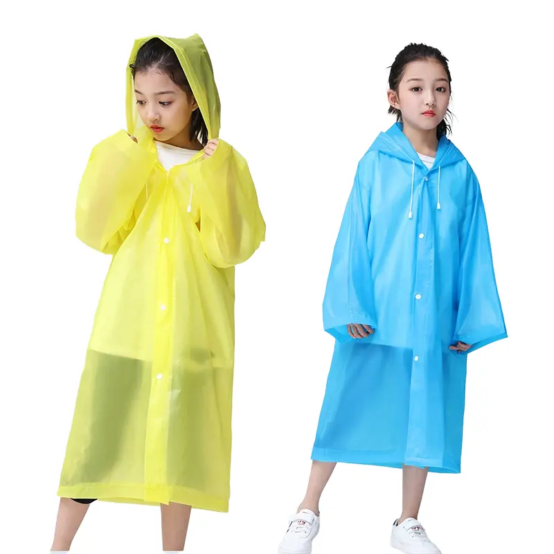 गर्म बेचने के लिए मोटी निविड़ अंधकार बच्चों रेनकोट muti रंग बच्चे बारिश कोट आउटडोर