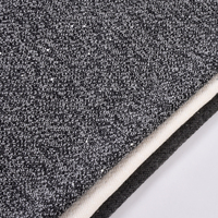 Tissu en laine mélangée tissée respirant et léger à carreaux en tweed pour vestes d'extérieur pour filles et femmes