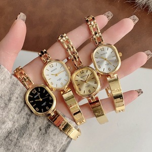 Orologio da Polso Vintage da <span class=keywords><strong>Donna</strong></span> Placcato Oro in Acciaio Inossidabile Automatico al Quarzo Relojes De Cuarzo - Product Image 4