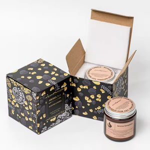 Customized Luxury Soy Wax Aromatherapy <b>Candles</b> Glass Jar Handmade Art <b>Candle</b> Logo Home Decor Bars Thanksgiving Occasions Private - Product Image 2