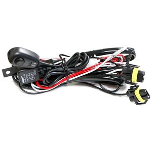 Kit cablaggio relè H11H8 con interruttore ONOFF luce LED compatibile con fendinebbia Aftermarket, luci di guida, <span class=keywords><strong>Xen</strong></span> - Product Image 1