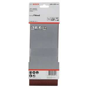 BOSCH - 2608606114 Jeu de bandes abrasives X440 100x560mm (3 pièces) -EAN 3165140164504 ABRASIFS PAPIERS ABRASIFS - Product Image 2