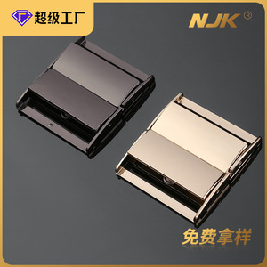 Accessoires à boucle métallique en alliage durable pour sacs, couleur or clair et autres couleurs Q101 50 - Product Image 5