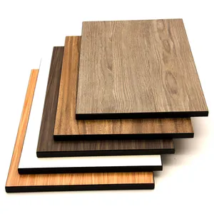 Ứng dụng rộng rãi kết cấu đẹp Laminate tiêu chuẩn HPL HPL tấm chịu nước tiêu chuẩn mới nhỏ gọn Laminate HPL