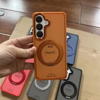 Coque arrière premium pour Samsung Itel S26 5G Ultra, étui magnétique de qualité supérieure avec support pour S26 S25 S24 A55 A56 A57 A17 Ultra