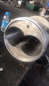 W6Mo5Cr4V2 Máquina extrusora de doble tornillo Piezas de repuesto <span class=keywords><strong>Material</strong></span> PP Barril de tornillo para extrusoras de plástico y caucho - Product Image 3