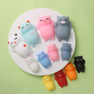 ของเล่นแมวนุ่ม TPR ช่วยลดความเครียดสำหรับผู้ใหญ่และวัยรุ่น - Product Image 1