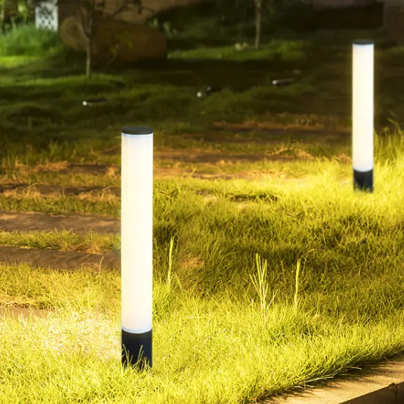 Eenvoudige moderne kolom led tuin licht villa binnenplaats LED landschap licht